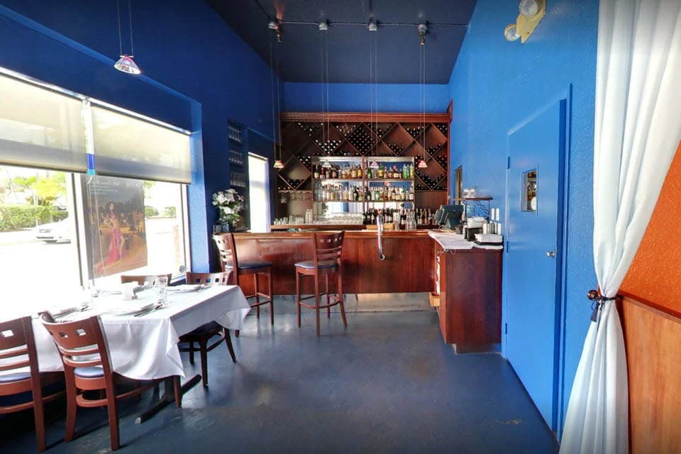 Leila restaurant interior West Palm Beach